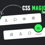 Magic Navigation Menu Indicator using Html CSS & Javascript | Curve Outside Effects