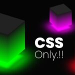 Ambient Light Effects | CSS 3D Glowing Cube Animation Effects