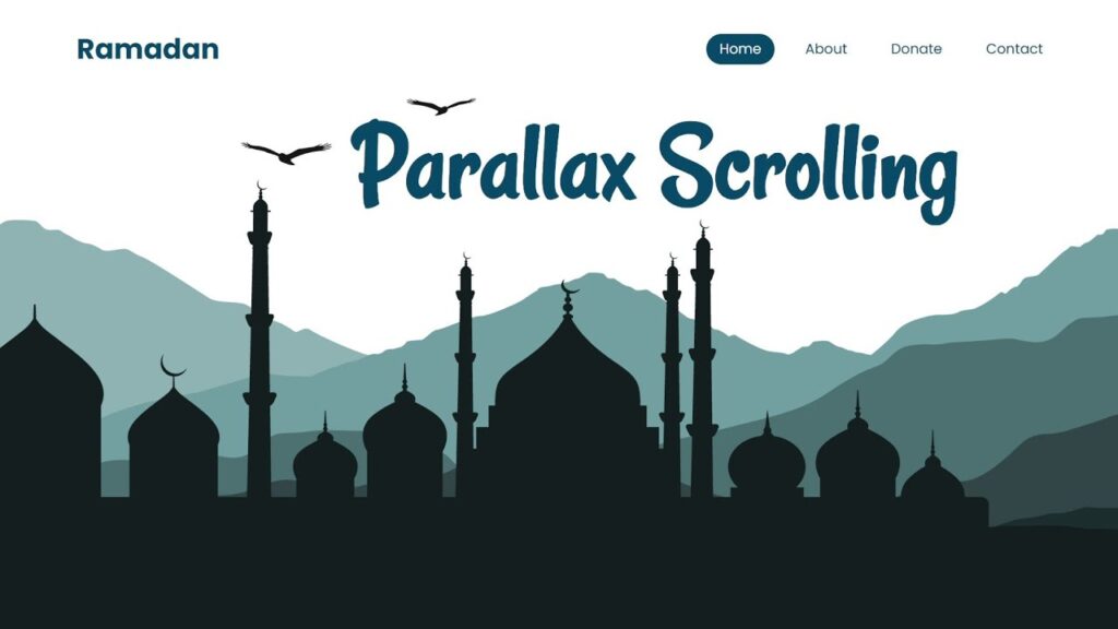 How to Make Parallax Scrolling Website in Html CSS & Javascript