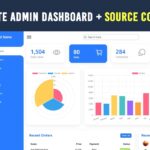 Admin Dashboard Html CSS & Javascript with Source Code