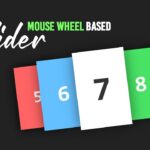 How to Make Slider Controllable with Mouse Wheel