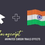 Cursor Trail Effect using JavaScript