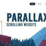 Simple Parallax Scrolling Website using ScrollTrigger | How to Make Parallax Website