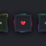 HTML CSS LOVE | Border Animation Effects