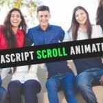 Simple Javascript Scroll Animation