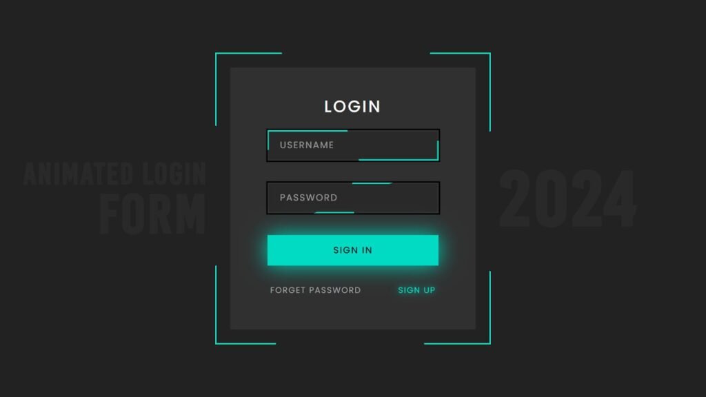 How to Make Animated Login Form using Html & CSS Only