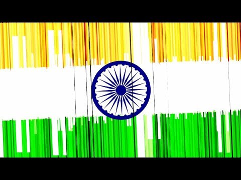 Animated Indian Flag Using CSS & GSAP Tweenmax | Republic day of INDIA 2021