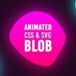 Smooth Animated Blob using CSS & SVG | Html CSS Blobs Animation Effects